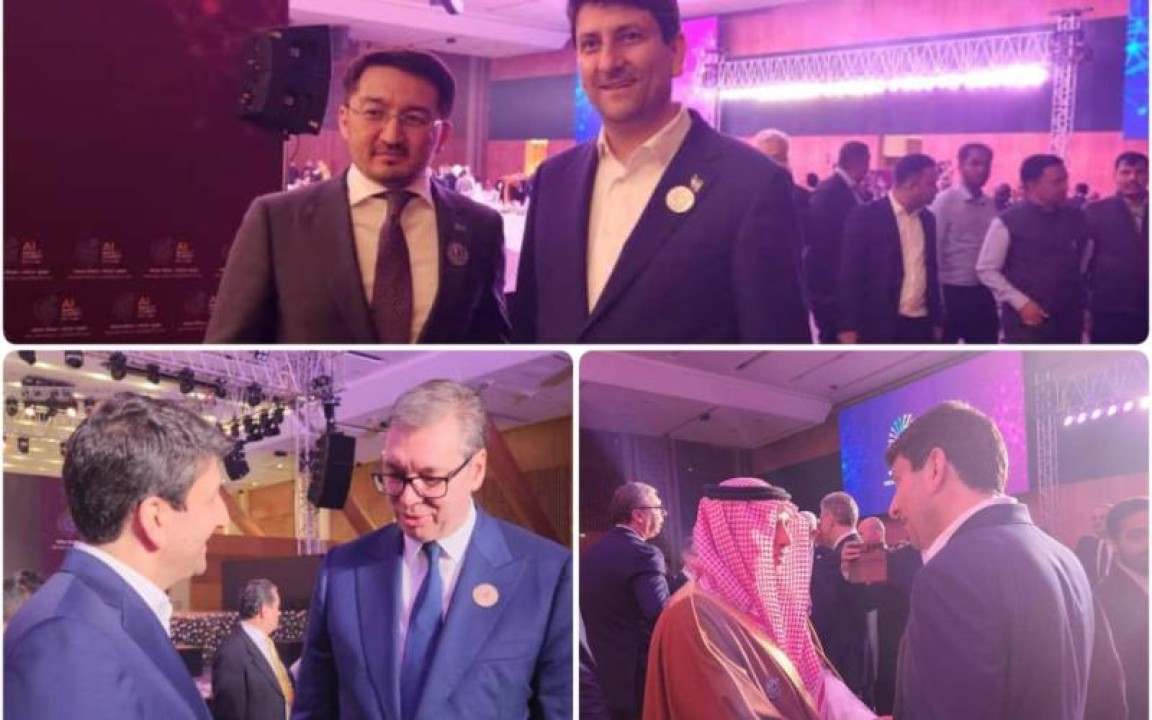 دیدارهای رسمی وزیر ارتباطات ایران با مقامات عالی رتبه سایر کشورها در حاشیه اجلاس هوش مصنوعی هند
