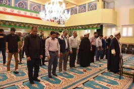برگزاری مراسم گرامیداشت ایام اربعین حسینی در پتروشیمی تبریز