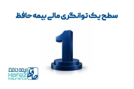 بازگشت بیمه حافظ به سطح یک توانگری مالی
